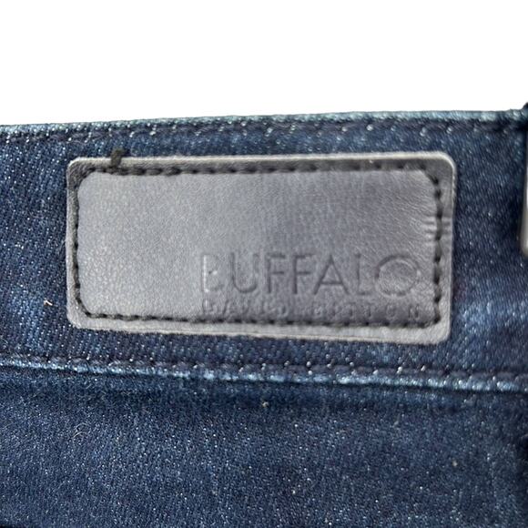 Buffalo David Bitton Francesca Mid-Rise Skinny Stretch Dark Wash Jeans Size 6 - Picture 11 of 16